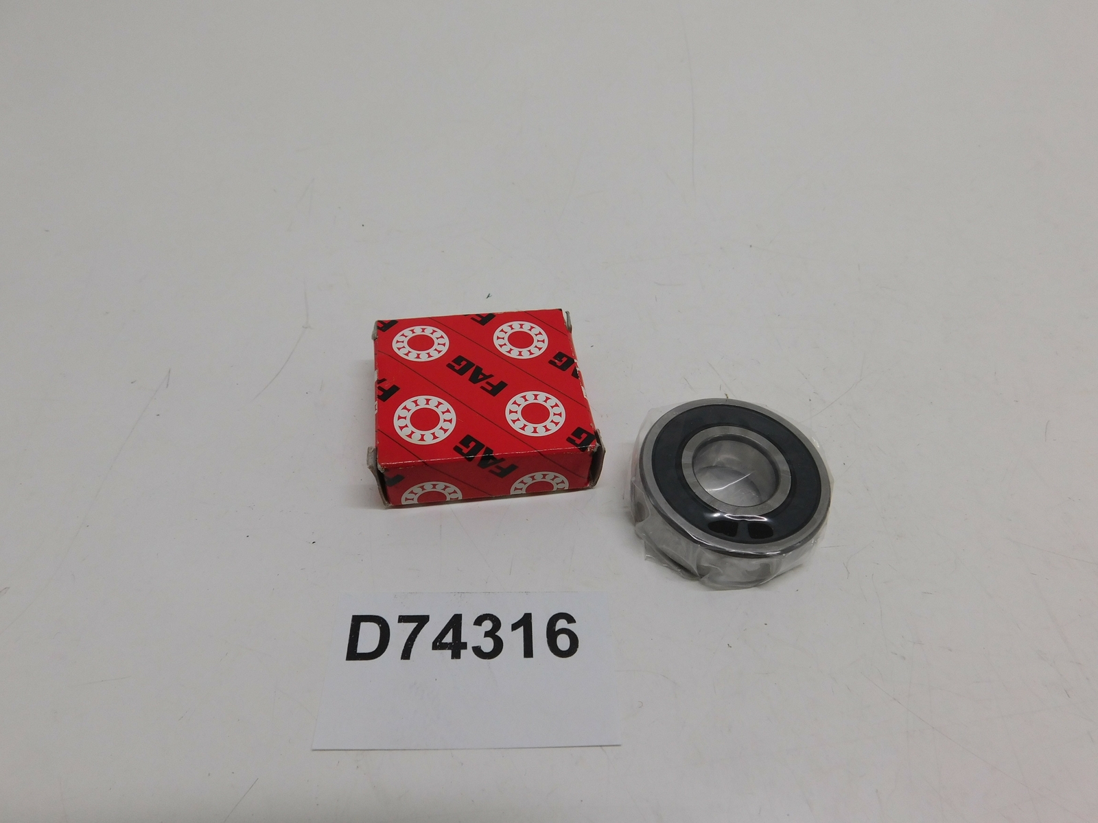 CUSCINETTO A SFERE BALL BEARING 17X40X12 FAG 6203-C-0HRS
