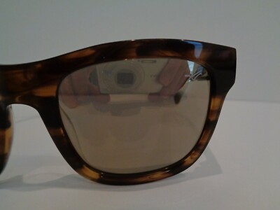 Kenneth Cole KC7201 Brown Horn Smoke Mirror Sunglasses New  display picture 1