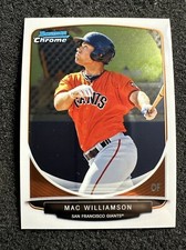 MAC WILLIAMSON #BCP220 2013 Bowman Chrome QTY San Francisco Giants