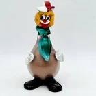 Beautiful Vintage Murano Hand Made Glass Circus Clown
