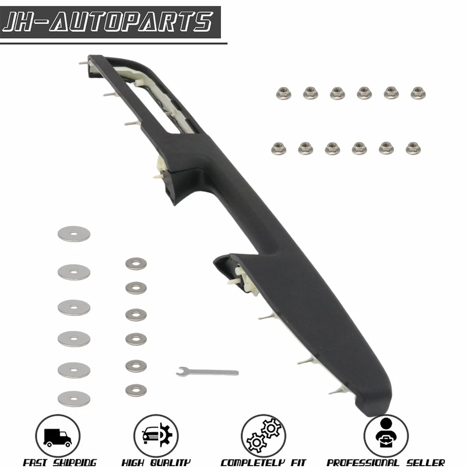 Reparación reposabrazos puerta delantera izquierda negra para GMC Yukon XL 1500 2010-2014 80995 Foto 3 de 4