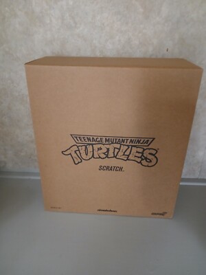 Super 7 TMNT Teenage Mutant Ninja Turtles Ultimates Scratch 7'' Figure Sealed