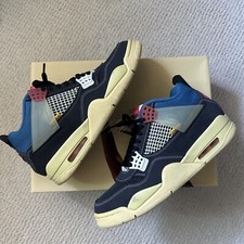 Size 8 - Jordan 4 Retro x Union LA Mid Off Noir