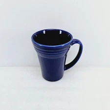 LATTE bistro MUG CUP twilight blue FIESTA WARE 18 OZ new