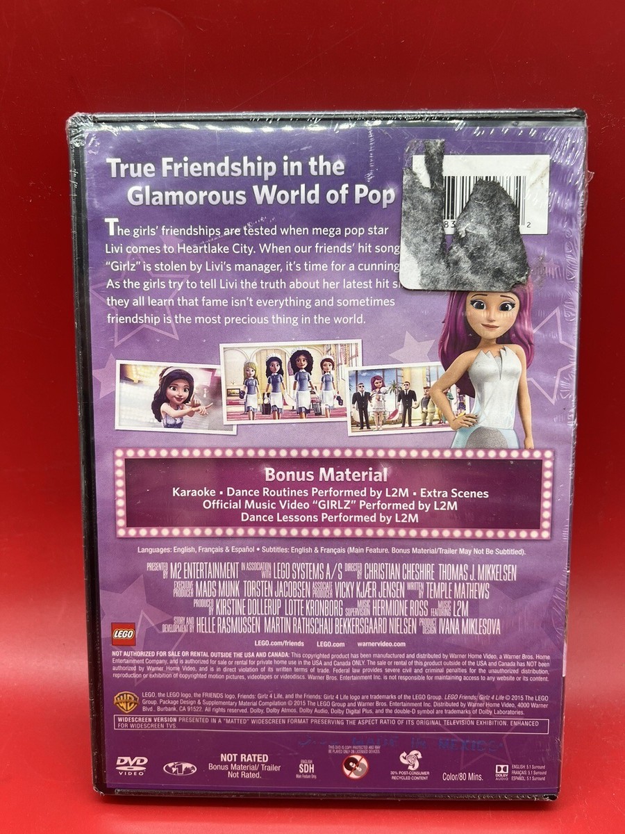 LEGO Friends: Girlz 4 Life (DVD, 2016) New/Sealed 883929517732| eBay