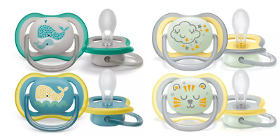 Philips Avent Schnuller Beruhigungssauger Ultra Air 18+ Monate Tag & Nacht