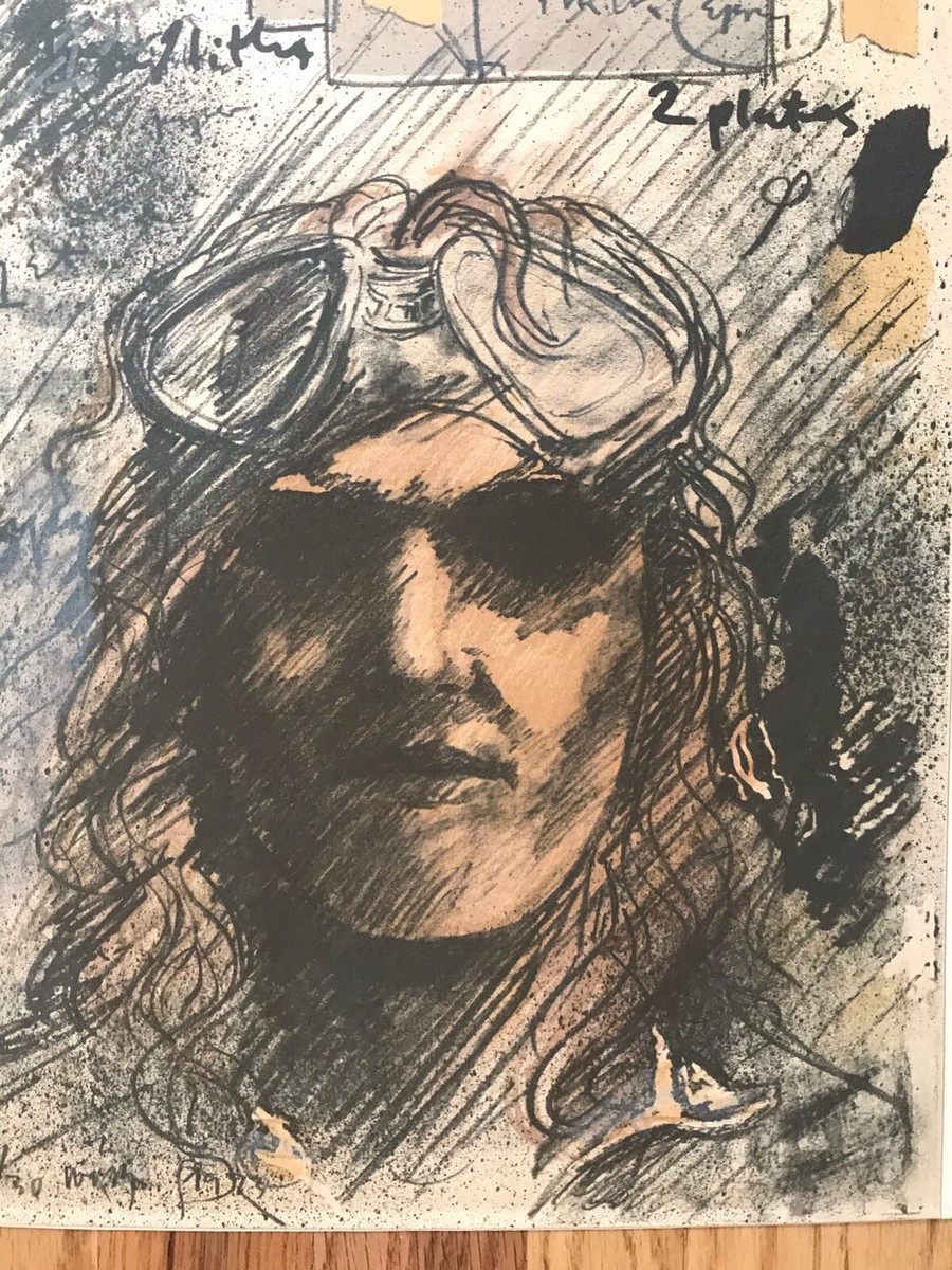 【中古】 A Story of Hurt DanishDaycare Vintage 1973 Copenhagen Denmark artist IVAN EDELING Litho