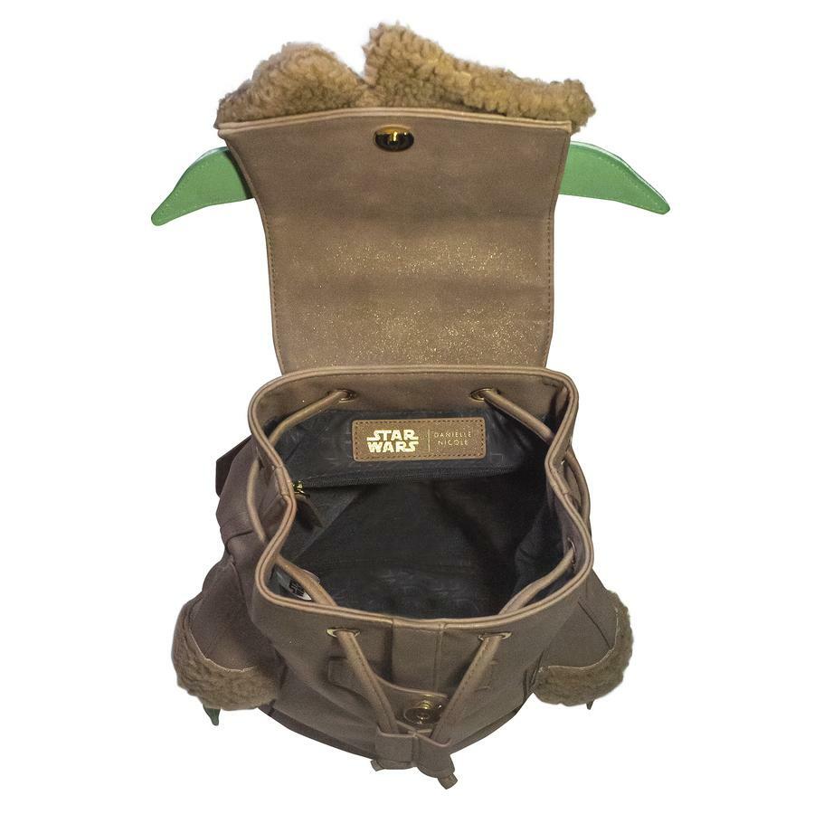OFFICIAL STAR WARS DANIELLE NICOLE BABY YODA BACKPACK RUCKSACK BAG BNWT