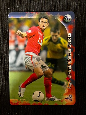 PANINI FOOT TRADING CARD DERBY TOTAL 2006/07 FRED CHAVES LYON # 77 ROOKIE