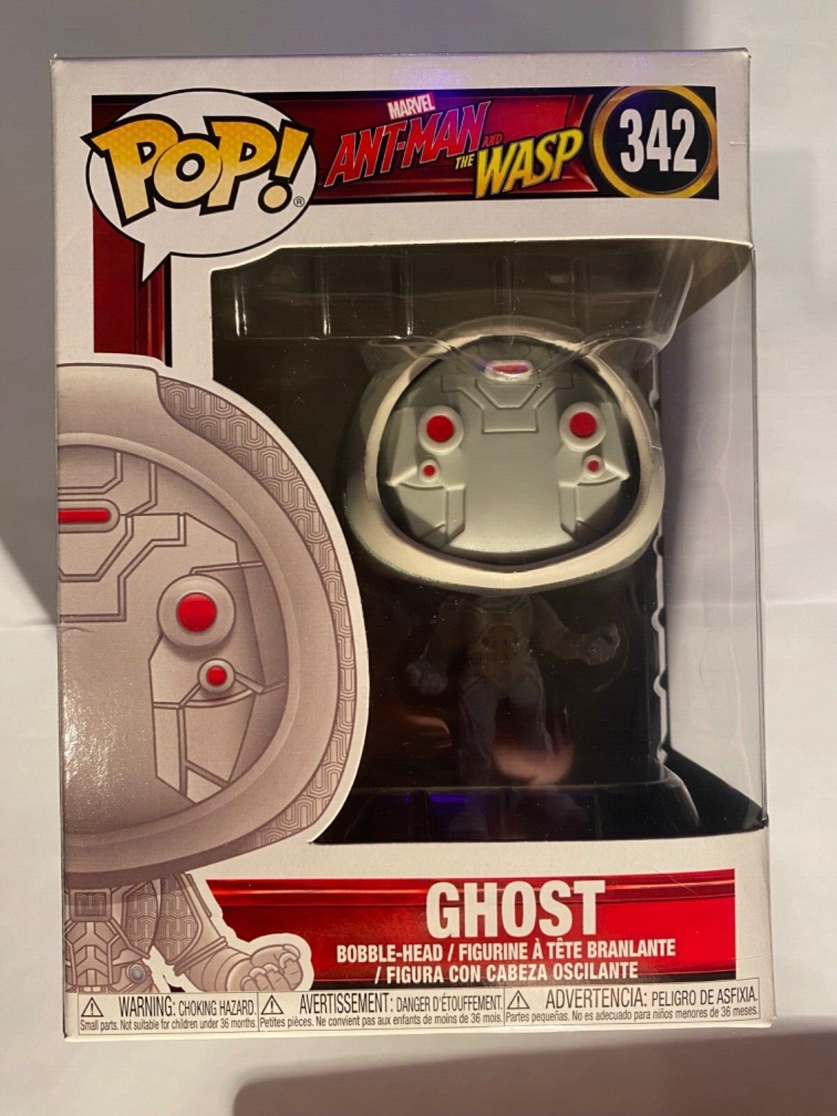 Funko Pop! Ghost #342 Marvel Ant-Man And The Wasp
