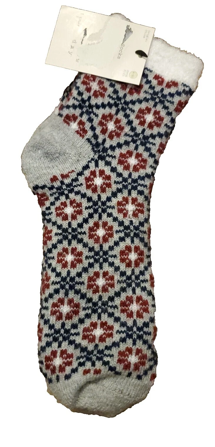 Mezcla de acrílico Calcetines geométrico en el tobillo para mujeres