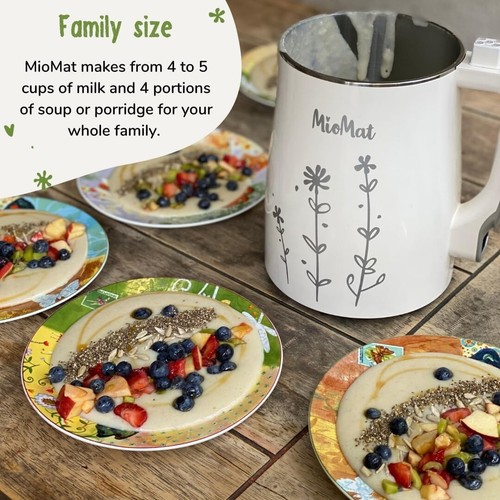 Effortless 8-in-1 Blender for Nut Milks, Soups, and Smoothies - 1.3L Capacity - 第 8/12 張圖片