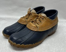 LL Bean Womens Size 9 Vintage Marine Hunting Gumsole Duck Ankle Boots