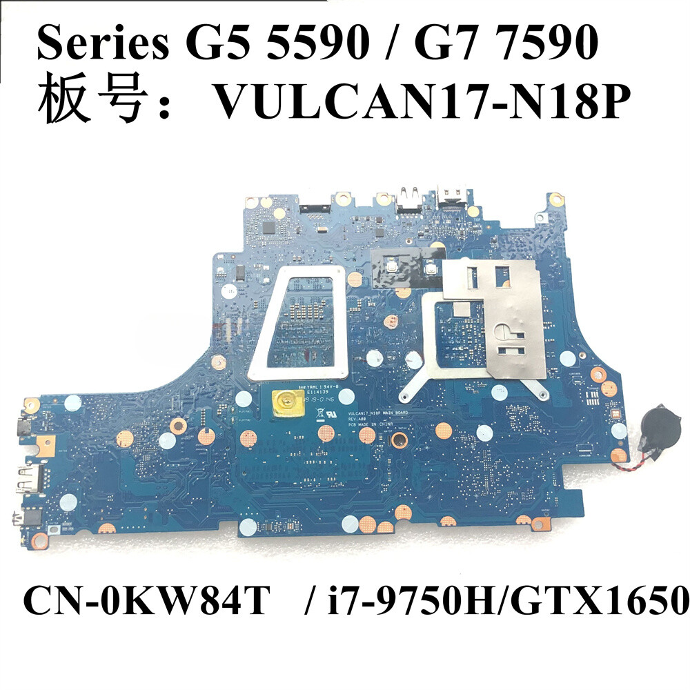 VULCAN17-N18P FOR Dell Inspiron G7 7590 G5 5590 i7-9750H GTX1060