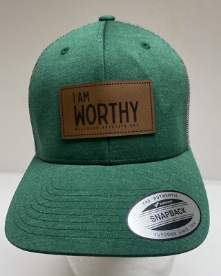 I Am Worthy Appalachian State University Trucker Hat SnapBack