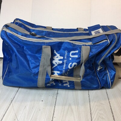 Kappa Duffel Bag Blue USA TEAM 25X13 