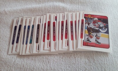 1999-00 Upper Deck MVP Hockey Part. Base Set Pick cards that you want/need.