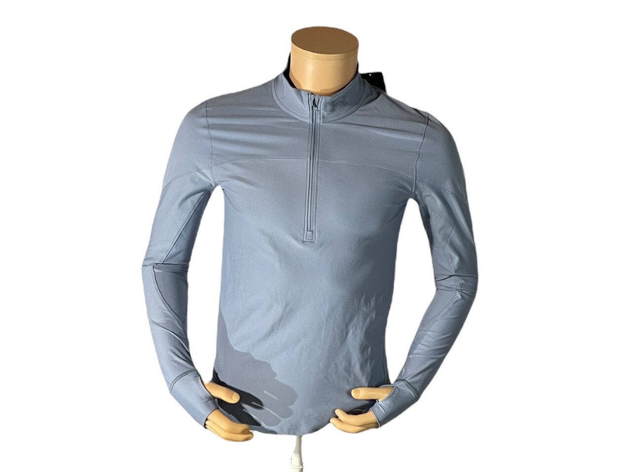 Мужской пуловер Under Armour Qualifier Half Zip Run Синий 1326595 Sz Средний размер 65 7690₽