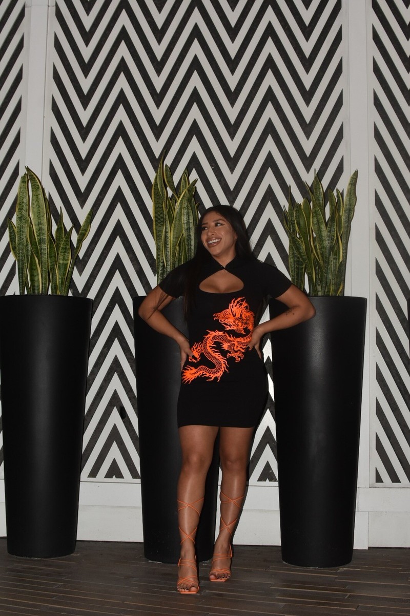 Black Dragon Dress