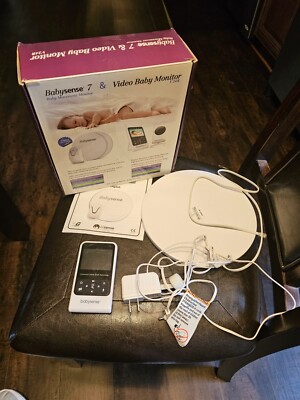 Babysense Video & Baby Movement Monitor - Bundle Incomplete Missing Parts Read