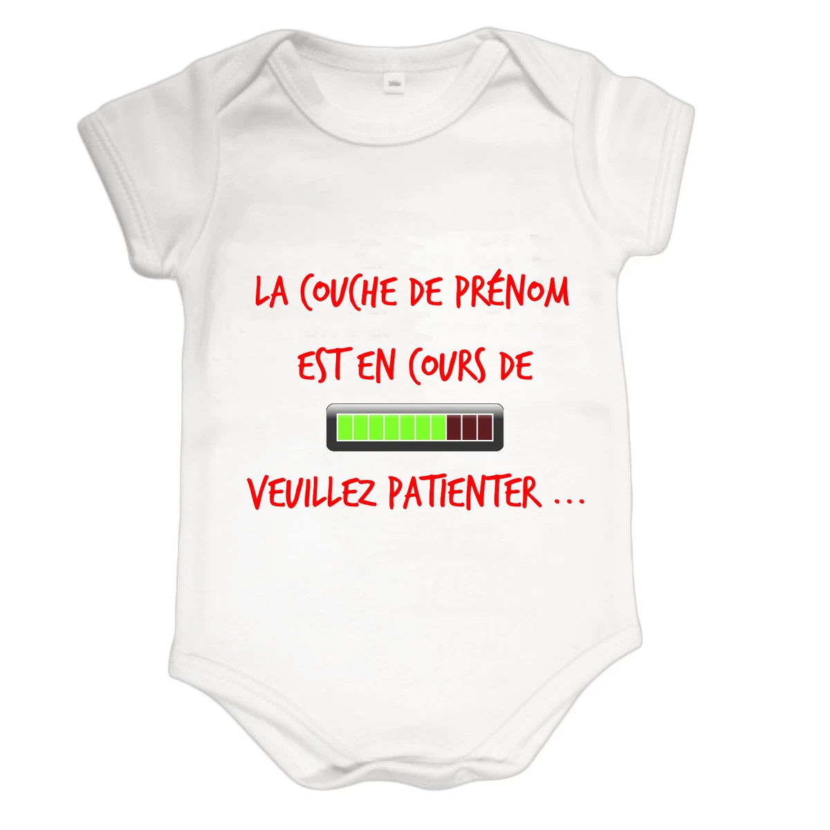 Body bébé personnalisé humour hot sale