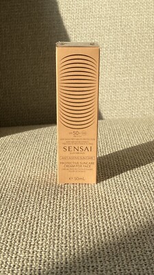Sensai Silky Bronze, Protective Suncare Cream for Face, 50ml, SPF 50+