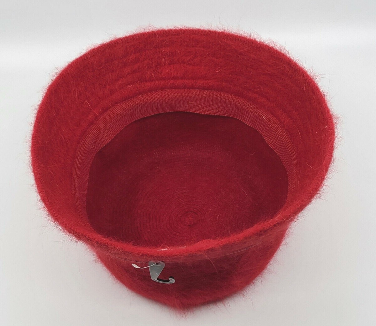 WOW! VINTAGE ANGORA CLOCHE BUCKET HAT WITH BOW * DIFFERENT  display picture 3