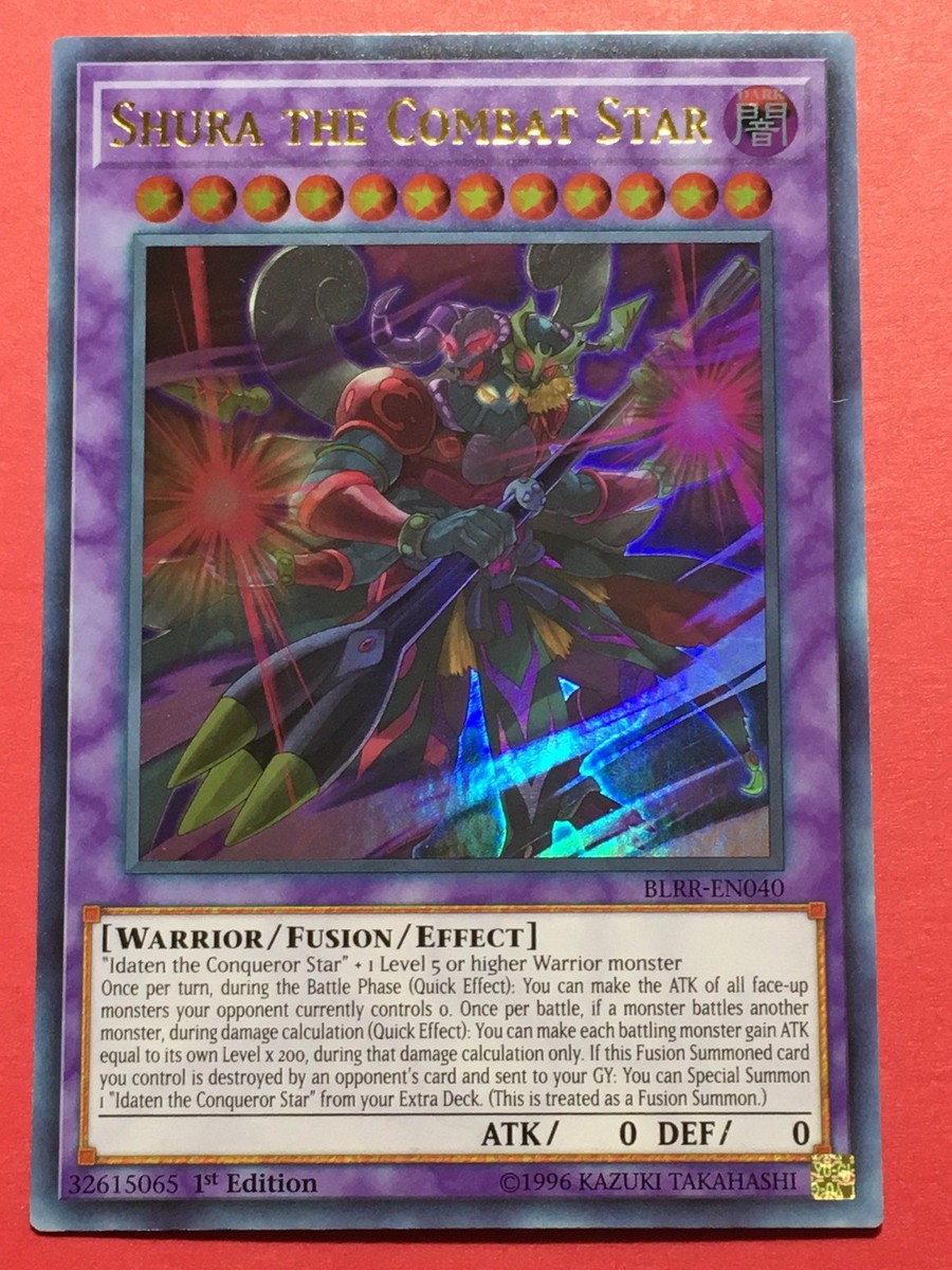 yugioh combat star deck Amazon.com: yugioh - Idaten The Conqueror Star BLRR-EN039 Ultra Rare 1st  Edition main image 0