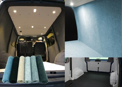 Camper Ausbau Filz 4mm Meterware 4D Strech Bezugsstoff Transporter  Wohnmobil | eBay.de