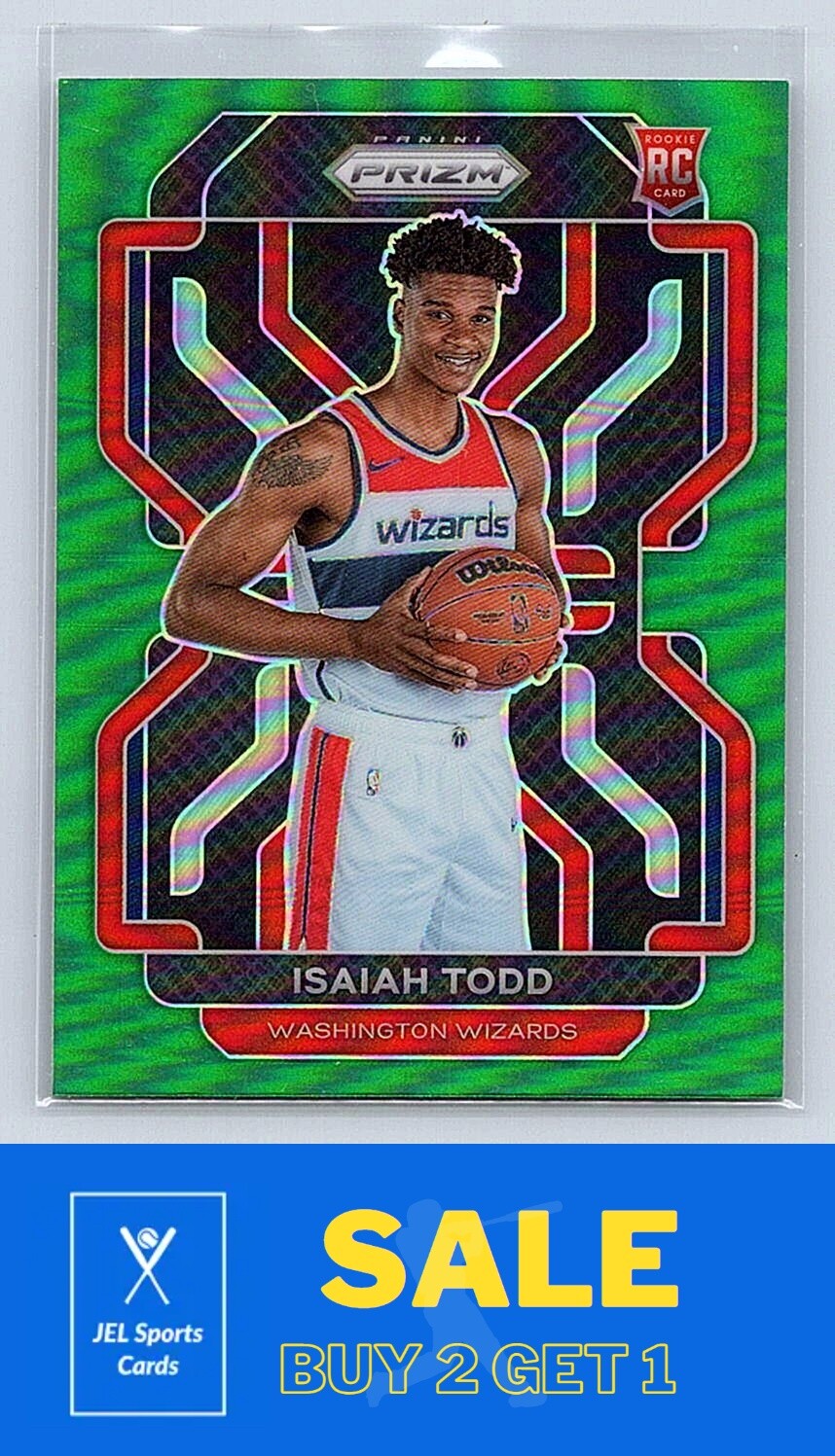 2021 Panini Prizm #299 Isaiah Todd