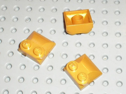 3 x Lego PearlGold Hangstein 47457 / Set 70503 10196 8078 9446 6243 70593 5378