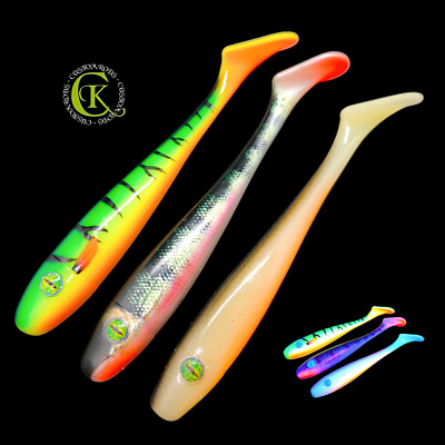 3x 16cm UV Balzer Pike Collector Shad Matze Koch BigBait Stint Raubfisch Köder