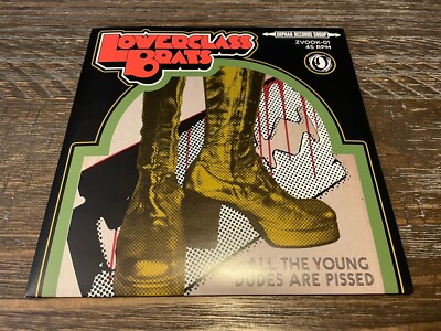 Lower Class Brats ''All The Young Dudes Are Pissed'' 7  (Vinyl,  Orphan Records)