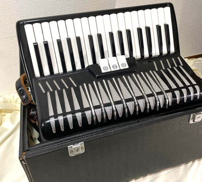 YAMAHA YA-48 Accordion 48 bass with Hard Case from Japan | eBay