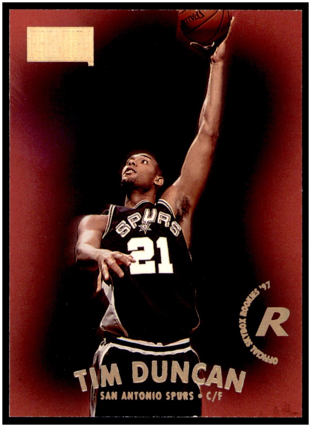 1997-98 SkyBox Premium #112 Tim Duncan