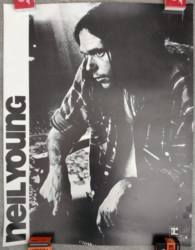 NEIL YOUNG 1970's Original Vintage Rock Promo Poster Reprise, 21" x 27" - 第 1/6 張圖片