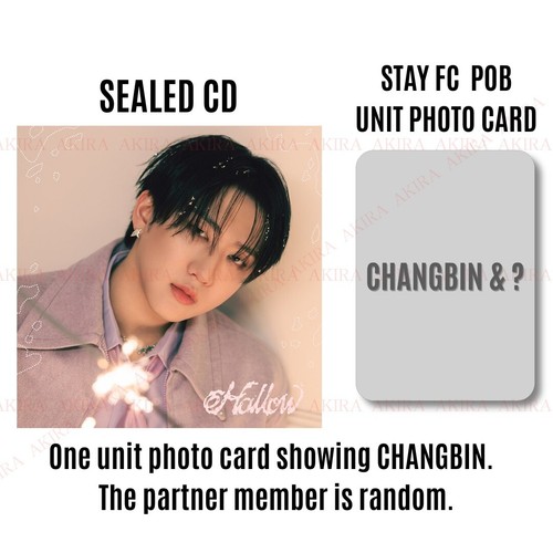 STRAY KIDS JAPAN 3rd MINI ALBUM Hollow ALL ver. CD & STAY FC UNIT PHOTO CARD - Picture 11 of 21