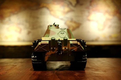 RC Panzer "Panther G" Heng Long 1:16 mit Rauch&Sound und Stahlgetriebe und Metal - Bild 5 von 14