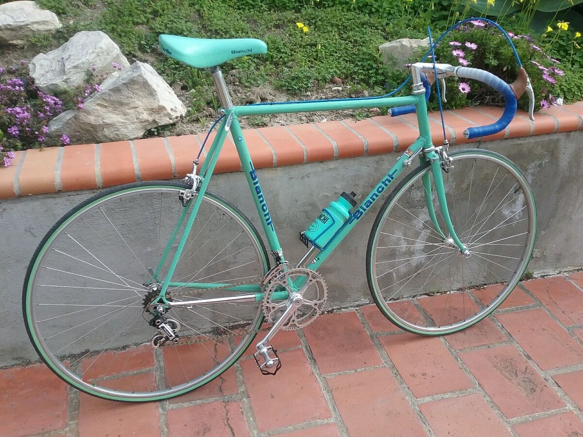 Vintage 1983 Bianchi Super Leggera fully pantographed Vintage 1983 Bianchi Super Leggera fully pantographed