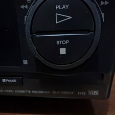 Sony SLV-595HF Hi-Fi Stereo 4-Head VHS Video Cassette Recorder