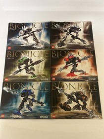 Lego Bionicle Rahkshi (8587-8592) Complete w/ Instructions + Kraata
