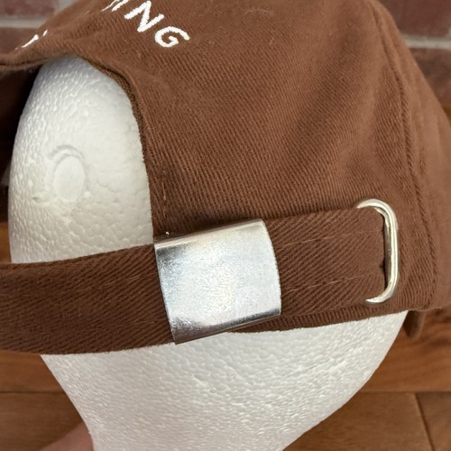Anine Bing Womens Embroidered Logo Canvas Baseball Cap Hat Brown One Size - Photo 6/8