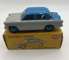 Vintage Dinky Toys 175 Hillman Minx Saloon Blue & Grey In Original Box