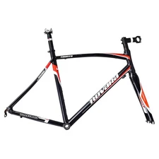 Novara Trenta Aluminum Road Bike Black Frame 52cm Medium Carbon Fork REI Racing