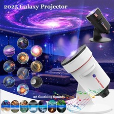 2025 Galaxy Projector LED Moon Starry Night Light Star Planetarium Solar System