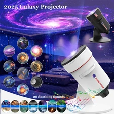 2025 Galaxy Projector LED Moon Starry Night Light Star Planetarium Solar System