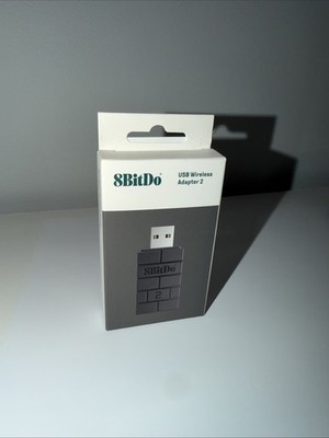 8BitDo Wireless Bluetooth USB Controller Adapter Version 2 Pc Switch PS3 PS4 Etc