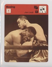 1977-79 Sportscasters Series 50 Lausanne Joe Louis #50-06 7i6