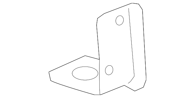 Genuine GM Inter-Cooler Bracket 25726806 for Optimal Cooling Performance