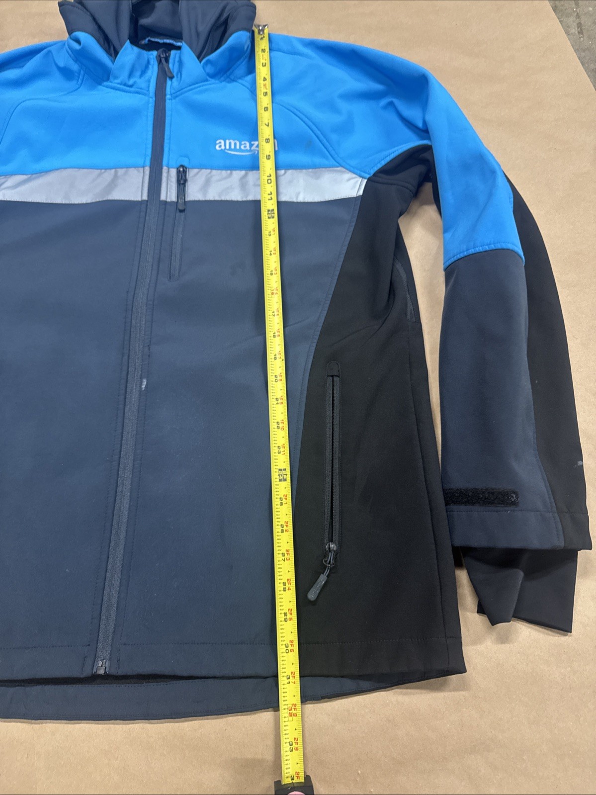 Amazon Prime Driver Men’s Large Softshell Jacket … - image 13